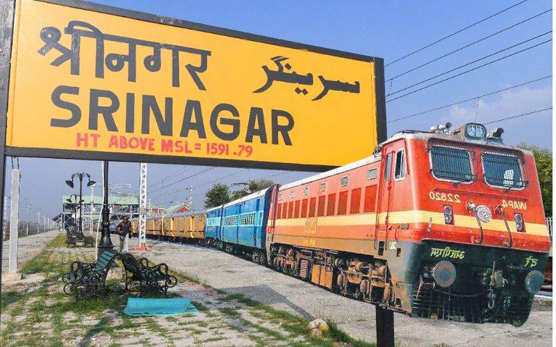  اگلے مہینے سے جموں سے سری نگر کے لیے براہ راست ٹرین سروس شروع ہونے کا امکان